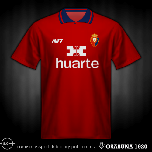 Camisetas históricas de Osasuna 
