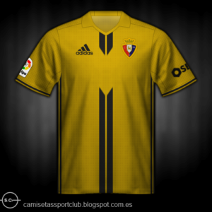 Segunda equipación Osasuna 2017-2018  