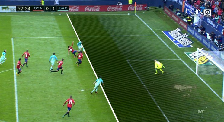 ¿Fuera de juego de Luis Suárez en el 0-1 del Barcelona? 