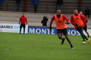 Raoul Loé, en Tajonar con Osasuna  