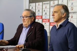 Luis Sabalza y Paco Arango  