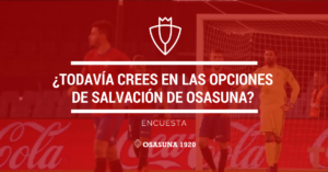 Osasuna Encuesta Salvación  