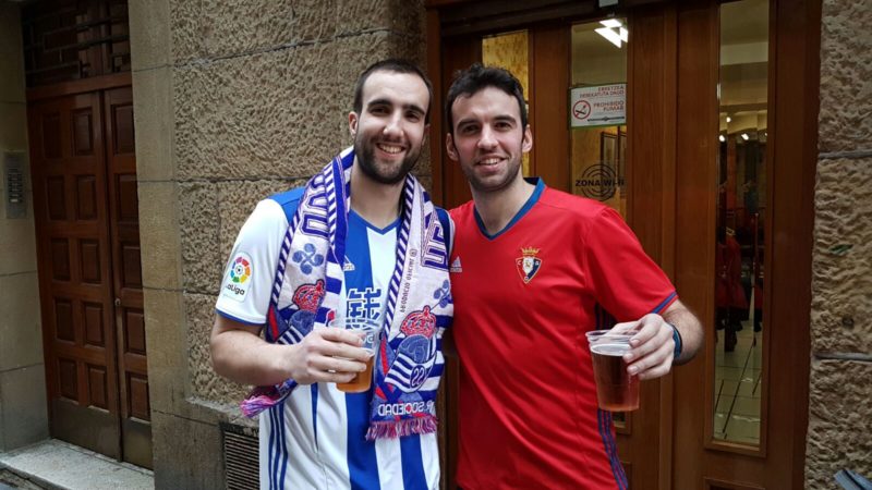 Invasión rojilla en Donostia  