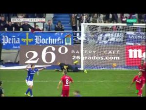 ¡Qué golazo de Jon Erice con el Oviedo en el 89!  