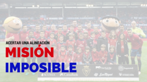 Alineaciones Osasuna  