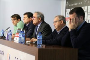 La directiva de Osasuna  