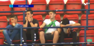 El Sadar aficionado dormido  