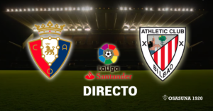 Osasuna Athletic Directo Alineaciones  