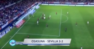 Osasuna 3-2 Sevilla  