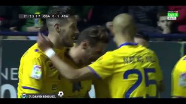 David Rodríguez tumbó a David García y Nauzet en un solo recorte  