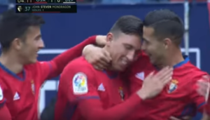 Steven Mondragón Osasuna  