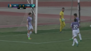 El navarro Santy Samanes deslumbra en la pretemporada del Real Valladolid  