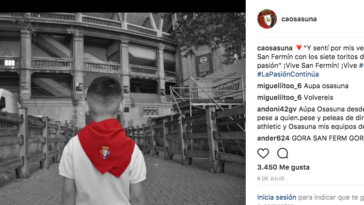 La cuenta de Instagram de Osasuna es de Primera  