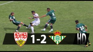 Sergio León tranquiliza a la parroquia bética con un golazo ante el Stuttgart  