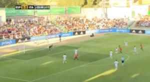 Gol de Mikel Merino contra Italia  