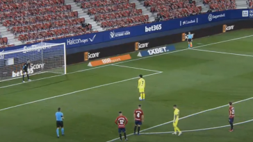 Ranking de penaltis en contra en el presente campeonato  