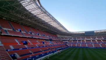 ¿Qué porcentaje de habitantes de su ciudad podría acoger cada estadio de Primera?  