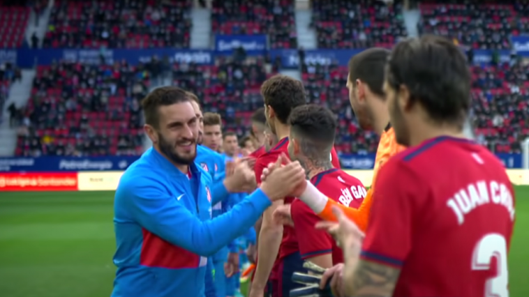 El pésimo balance de Osasuna frente el Atlético de Madrid  