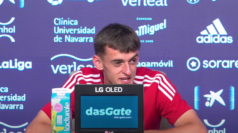 El dato de Aimar Oroz que tiene más importancia que su gol  