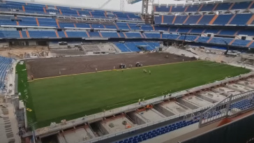 ¿Cómo estará en césped del Santiago Bernabéu para la visita de Osasuna?  