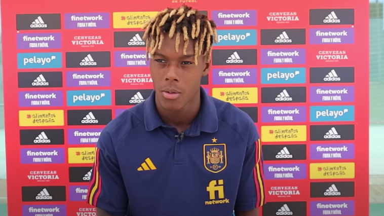 Una publicación de Nico Williams mosquea a varios aficionados de Osasuna  