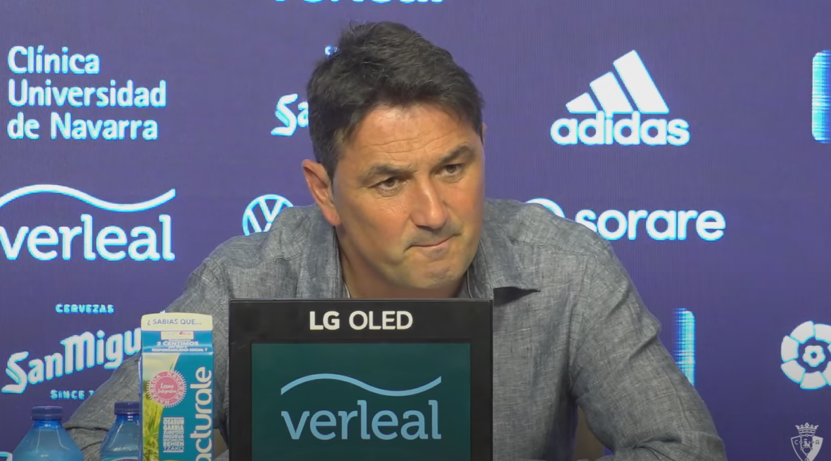 Braulio analiza el futuro de los tres delanteros de Osasuna  