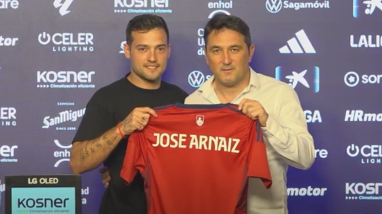 Arnáiz se viste de corto en El Sadar de nuevo  