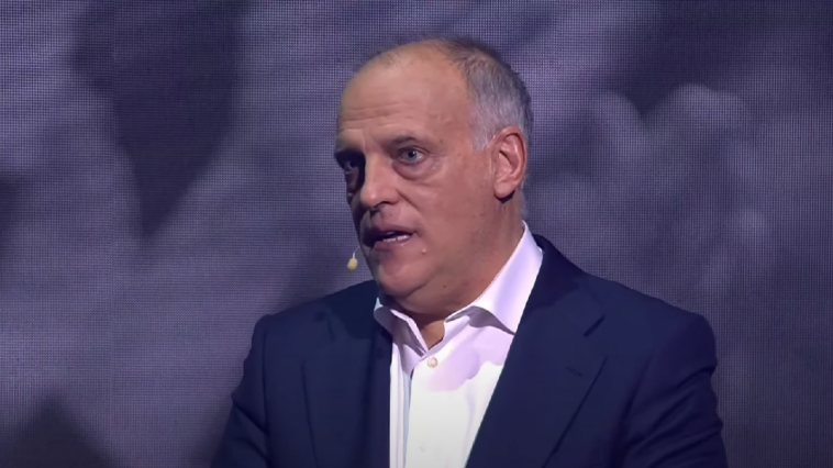 Javier Tebas también se moja por Osasuna  