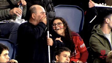 Osasuna no se ve, se siente: el emotivo vídeo de un padre y su hija, que visita El Sadar por primera vez  