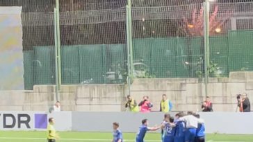 Valle de Egüés 1-0 CD Teruel: Miguel Díaz, de penalti, hace estallar la locura en Mutilva y prolonga el sueño azulón  