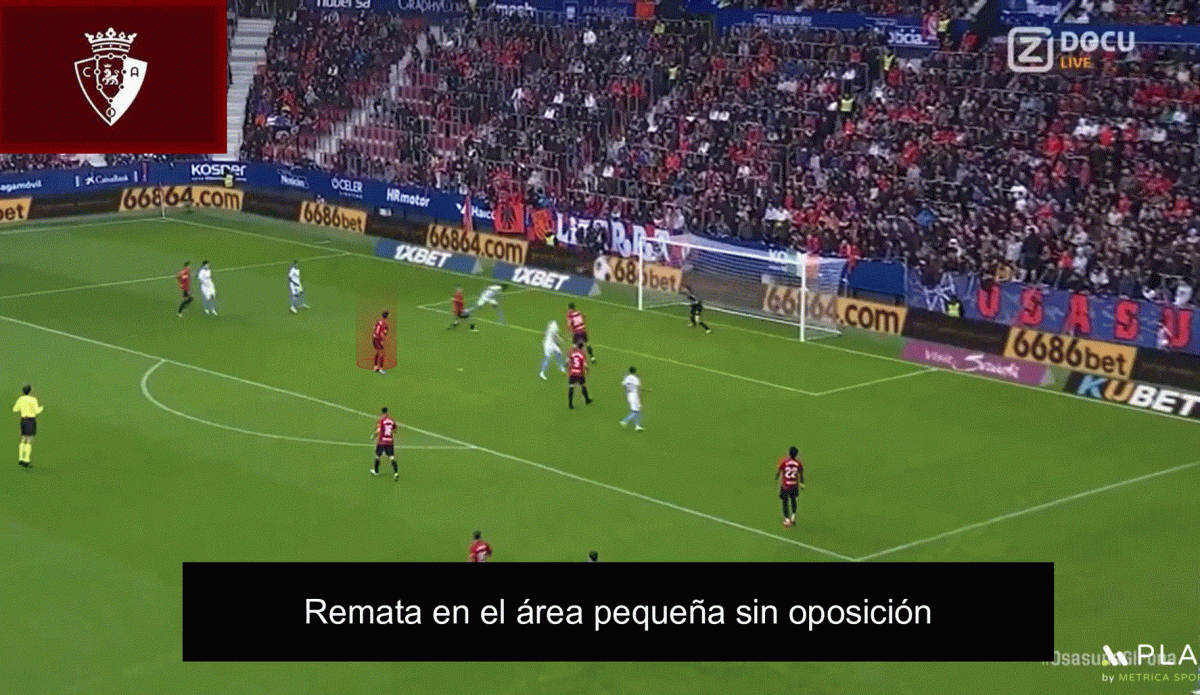 Osasuna no puede con el líder de la liga  