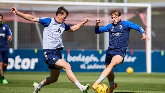 Cinco jugadores de Osasuna en la enfermería  