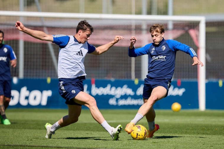 Cinco jugadores de Osasuna en la enfermería  