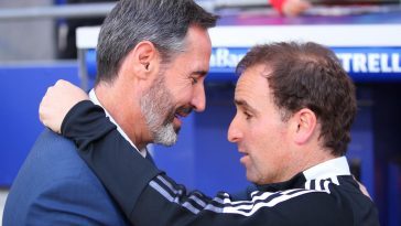 ¡Sorpresa en directo! Jagoba Arrasate entra en una entrevista a Vicente Moreno con un bonito mensaje  