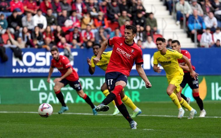 ¿Ha marcado Budimir algún hat-trick con Osasuna?  
