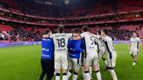 La mareante estadística a la que puso fin Osasuna en San Mamés  