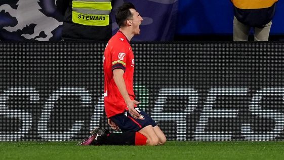 ¿A qué equipos de La Liga no ha conseguido Budimir anotar gol con Osasuna?  
