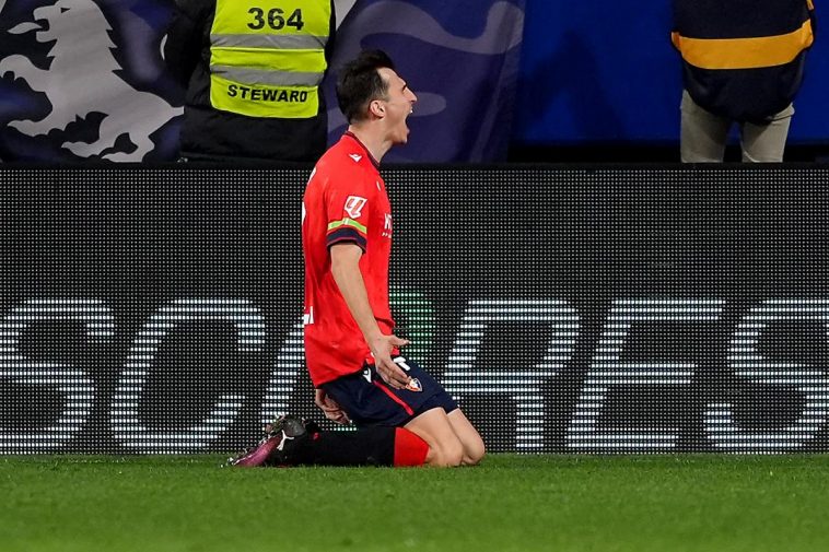 ¿A qué equipos de La Liga no ha conseguido Budimir anotar gol con Osasuna?  