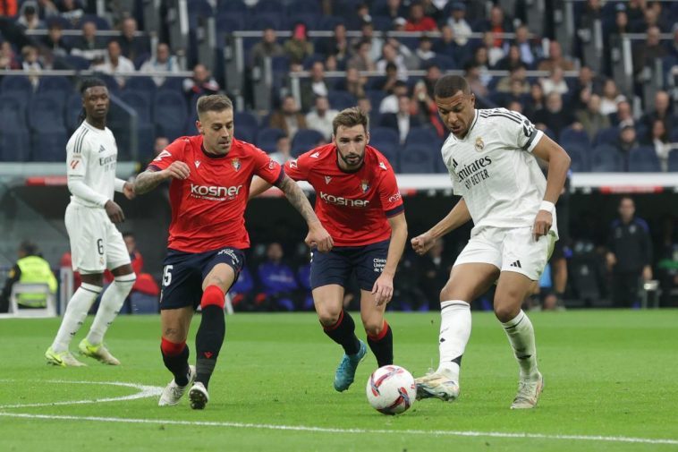 ¿Cuándo fue la última vez que Osasuna venció al Real Madrid en El Sadar?  