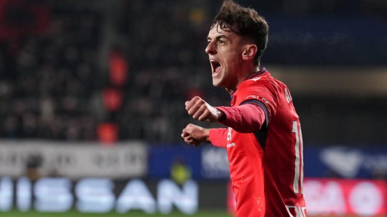 Osasuna respira con el parte médico de Aimar Oroz  