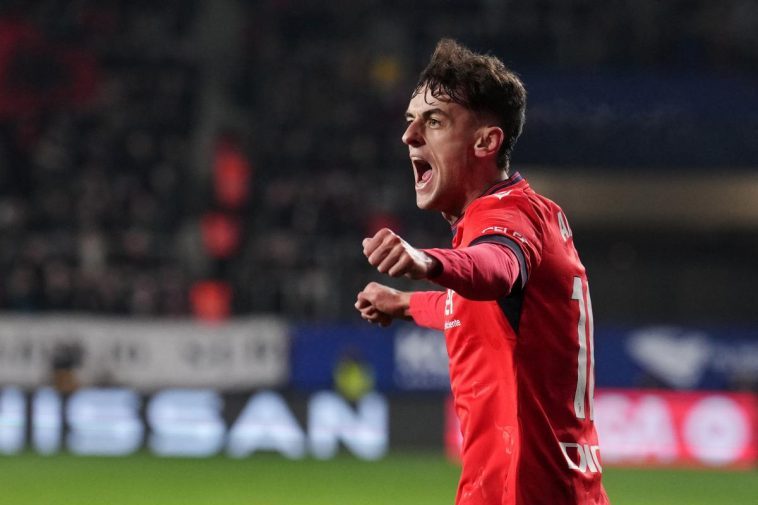 Osasuna respira con el parte médico de Aimar Oroz  