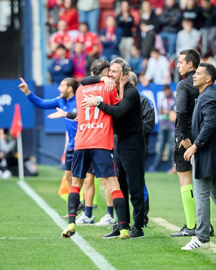 El dato que reafirma la aceptable temporada de Vicente al frente de Osasuna  