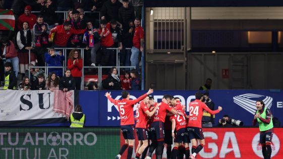 ¿Cuándo había sido la última vez que Osasuna había ganado por 3 o más goles en El Sadar?  