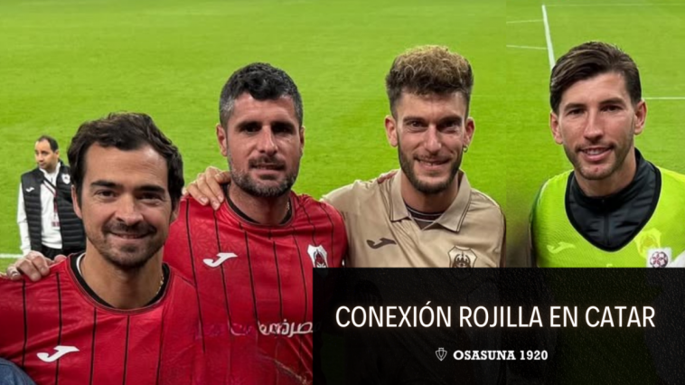 David García recibe una visita muy especial en Catar David García recibe una visita muy especial en Catar