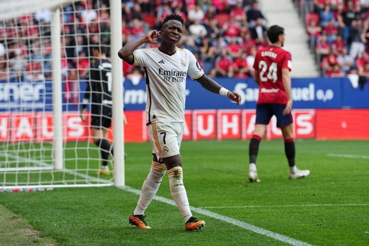 Alerta Vinicius: los números descomunales del brasileño frente a Osasuna Alerta Vinicius: los números descomunales del brasileño frente a Osasuna